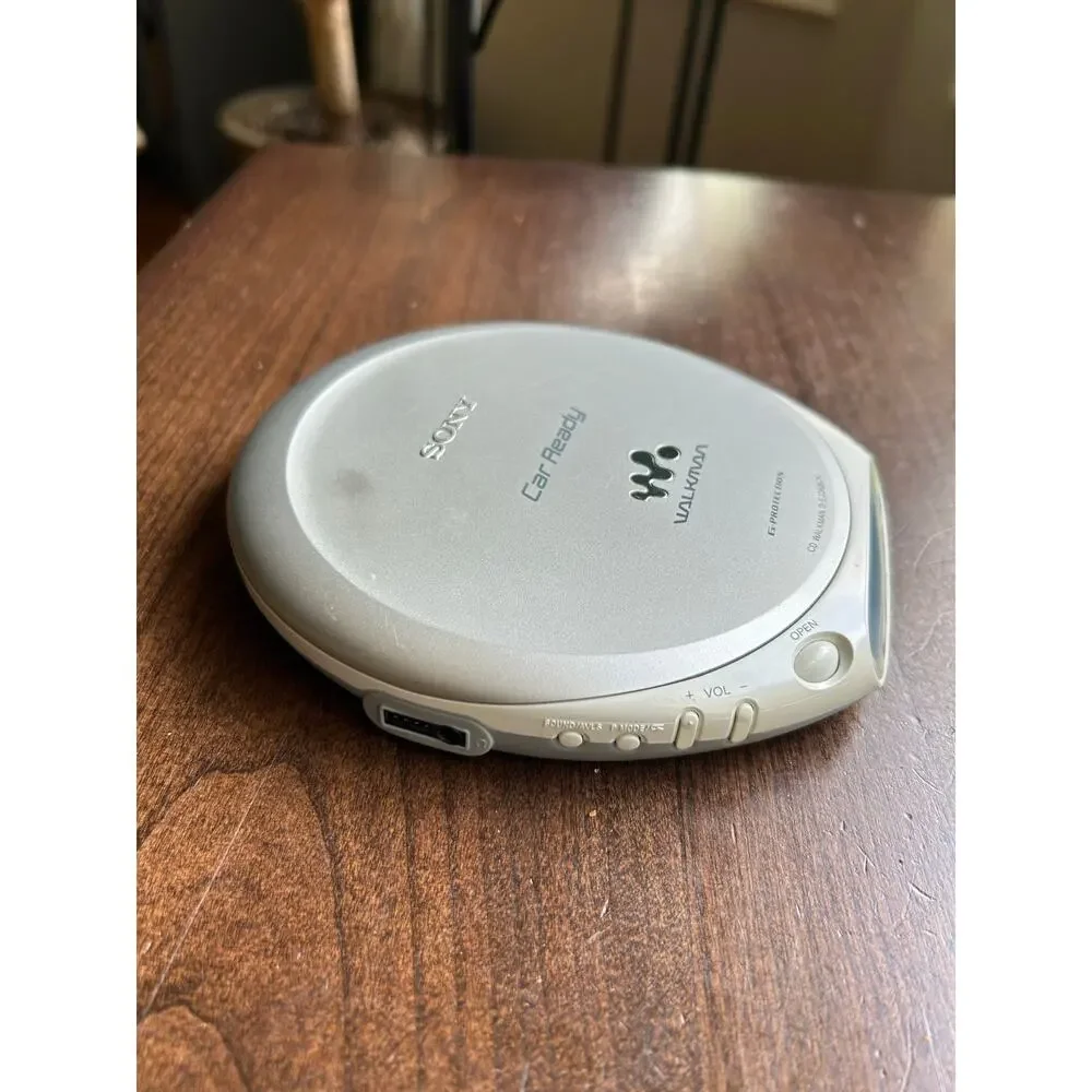 Sony Walkman D-EJ368CK portable CD player tested working